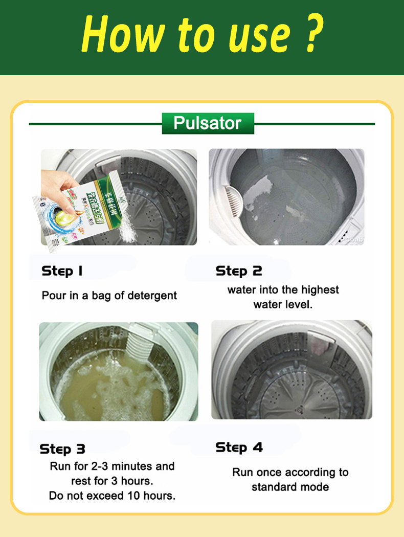 Orange Added Washing Machine Cleaner-7
